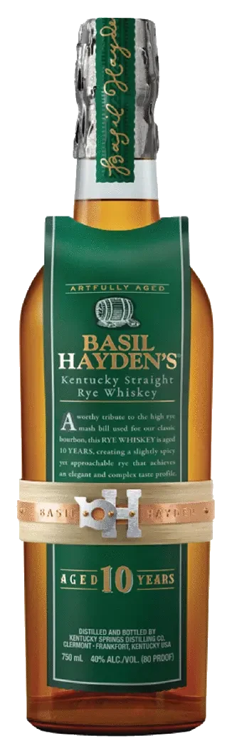 Basil Haydens 10 Yr Rye Whiskey