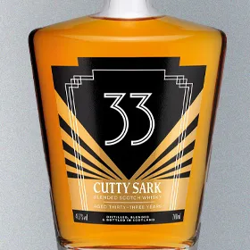 Cutty Sark 33 Year Art Deco