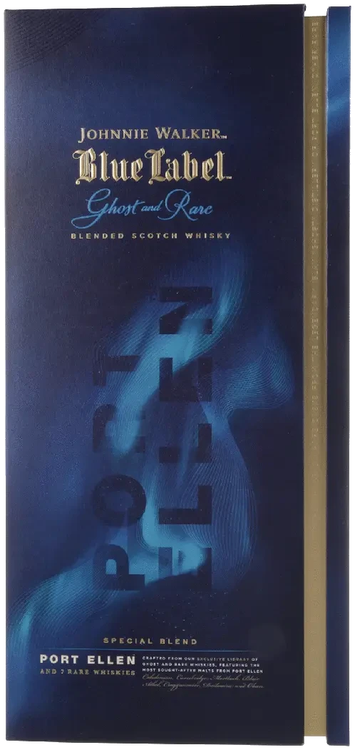 Johnnie Walker Blue Label Ghost and Rare Port Ellen