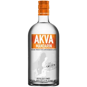 Akva Mandarin Swedish Vodka