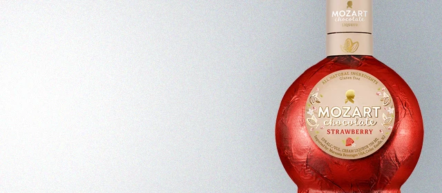 Mozart Strawberry White Chocolate Liqueur