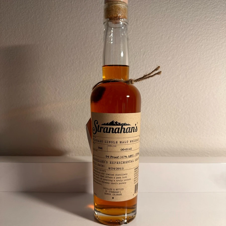Stranahan's Distiller's Experimental Series Batch 006: Cherry Wine Cask Finish