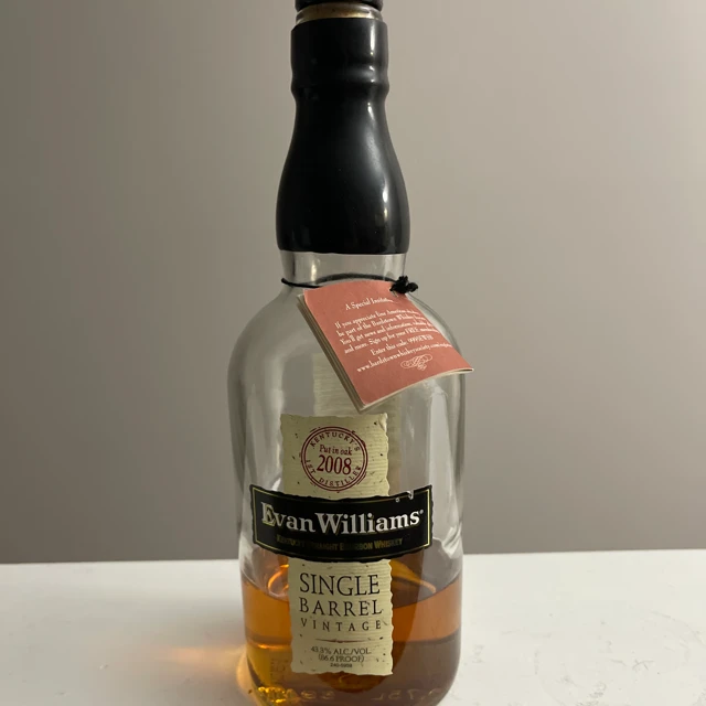 Evan Williams Single Barrel Vintage 2008