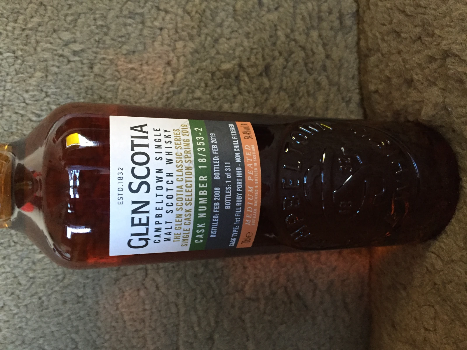Glen Scotia Limited Edition Single Cask Ruby Port