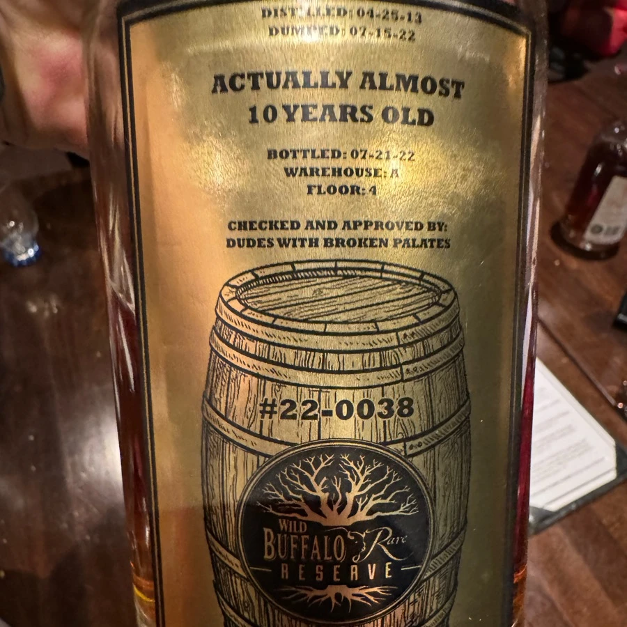 Russell's Reserve Private Barrel Selection 22-0038 (Wild Buffalo Rare Reserve)