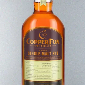 Copper Fox Sassy Single Malt Rye