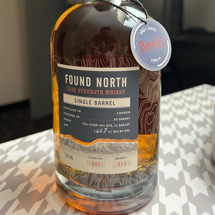 Found North Cask Strength Single Barrel - Season 002 / Barrel 014