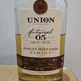 Union Distillery Autograph 05 Barley Wine Cask Finish