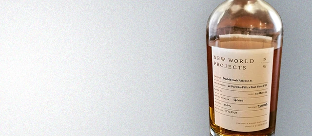 New World Projects Port Double Cask #1 Single Malt