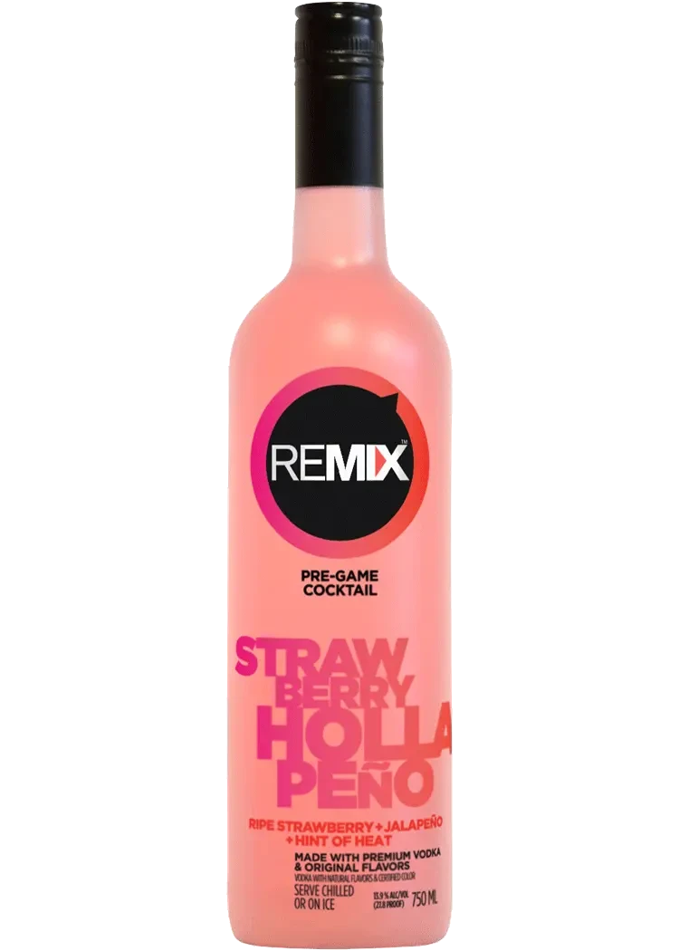Remix Cocktails Strawberry Holla Peno