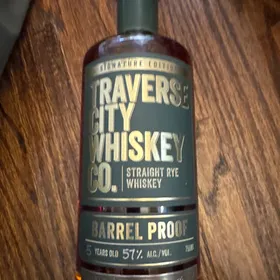 Traverse City Whiskey Straight Ryel Barrel Proof Lincoln Road Pick