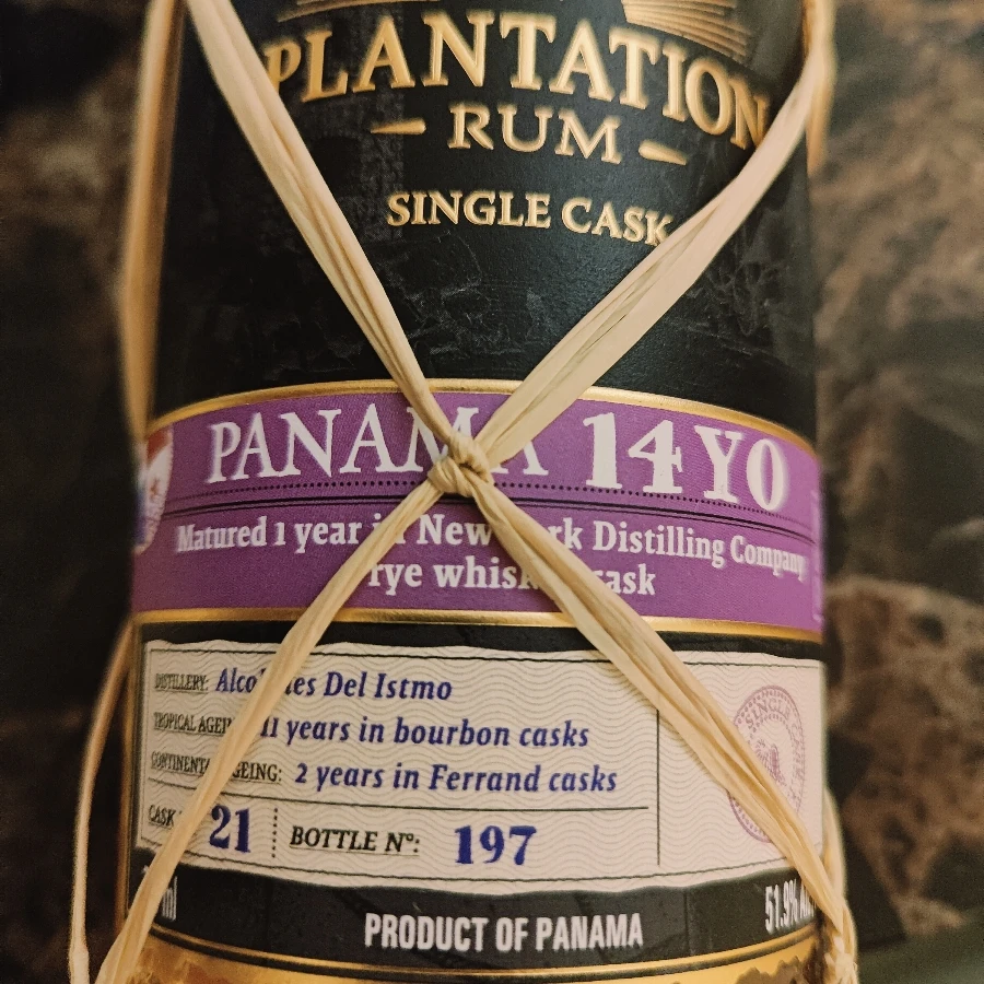 Planteray Single Cask Panama 14 YO