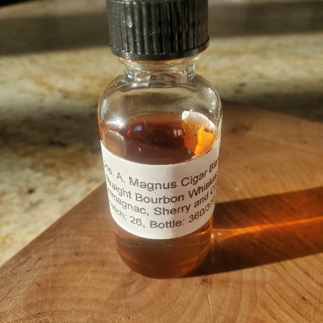 Joseph Magnus Cigar Blend straight bourbon whiskey finished armagnac, sherry, and cognac casks batch 26