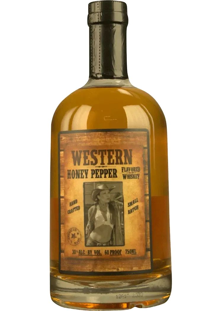 Western Honey Pepper Flavored Whiskey