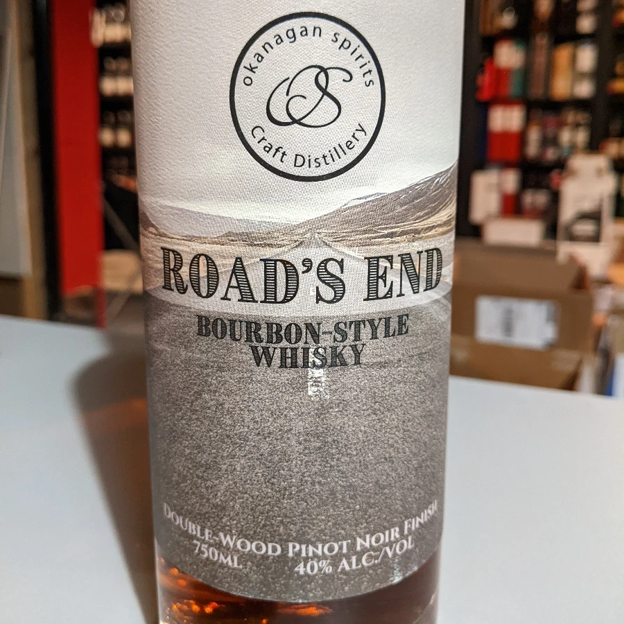 Okanagan Spirits Road's End Bourbon-Style Whisky