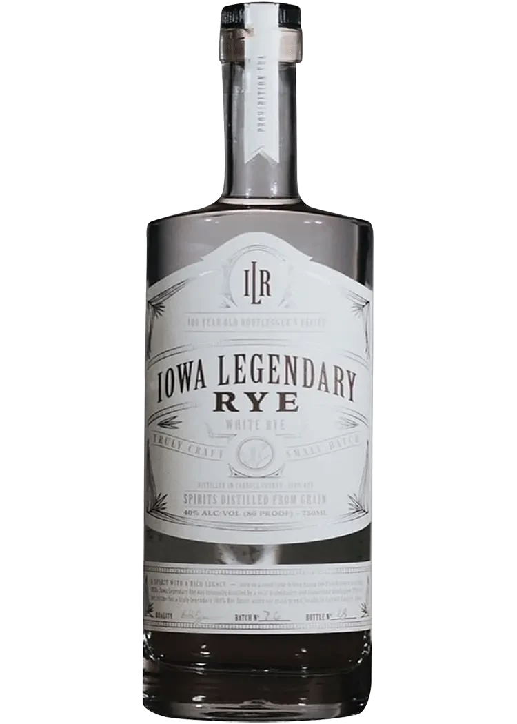 Iowa Legendary Rye White Whiskey