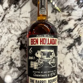 Ben Holladay 6 Year One Barrel Bourbon (Cosentino Bros Pick)