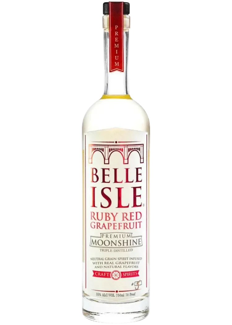 Belle Isle Ruby Red Grapefruit Moonshine