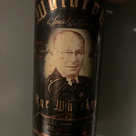 F. A. Waldron special reserve chestnut rye whiskey
