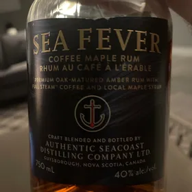 sea fever coffee maple rum