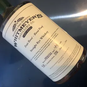 Whitmeyer's Straight Rye