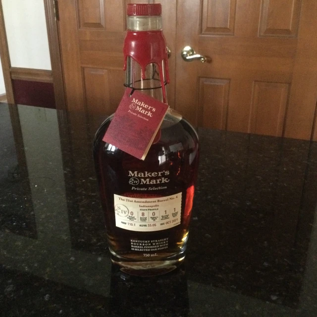 Makers Mark Private Selection(The 21st Amendment Barrel No. 4)