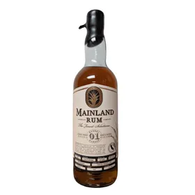 Mainland American Rum Company Barrel Number 01 Location California