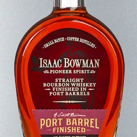 Isaac Bowman Straight Bourbon Finished in Port Barrels