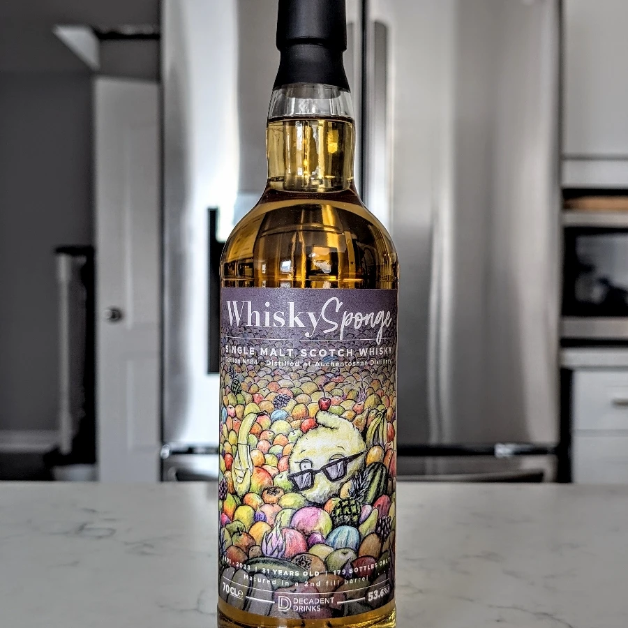 Whisky Sponge Auchentoshan 1991 31 Year Single Malt Scotch Whisky