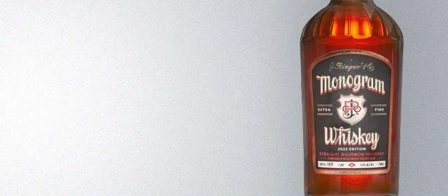 Rieger's Monogram Straight Bourbon Whiskey Oloroso Sherry Cask (2022 Edition)
