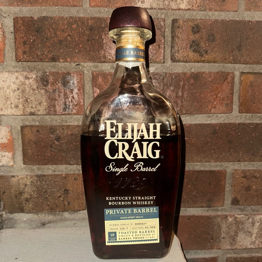 Elijah Craig Private Barrel Toasted Barrel Good Spirits 2024 #1