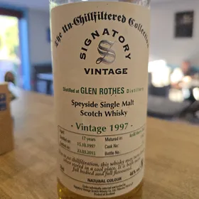 Signatory Vintage Glen Rothes Vintage 1997