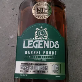 LEGENDS BARREL PROOF LIMITED RELEASE WINTER 2020