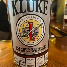 K. Luke Small Batch Barrel Strength Batch 10