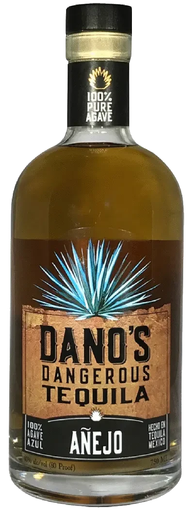 Danos Dangerous Anejo Tequila