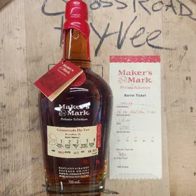 Maker's Mark Private Selection (Crossroads Hy-vee) 12214