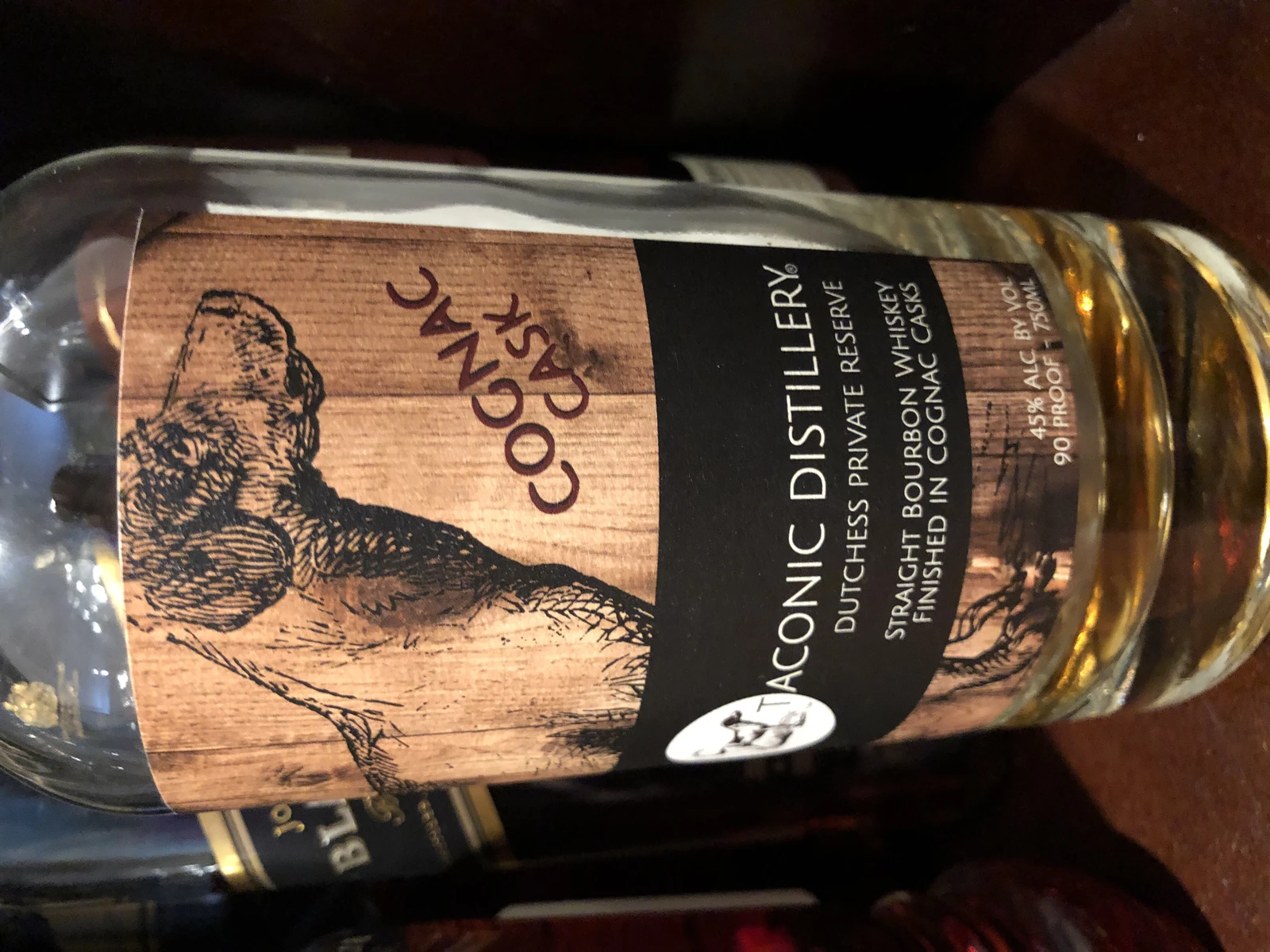 Taconic Distillery Dutchess Private Reserve Straight Bourbon Finished in Cognac Casks