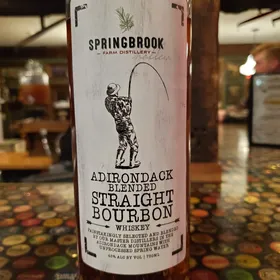 Adirondack blended straight bourbon whiskey