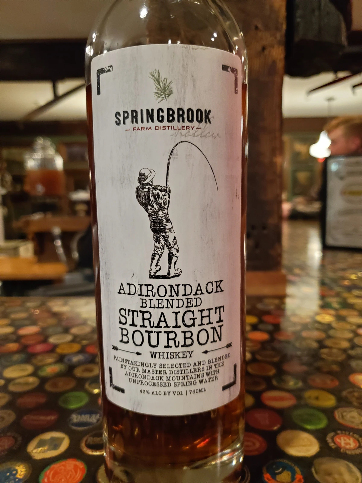 Adirondack blended straight bourbon whiskey