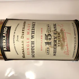 Macallan 15 Year Single Malt Sherry Cask Finish (Kirkland)