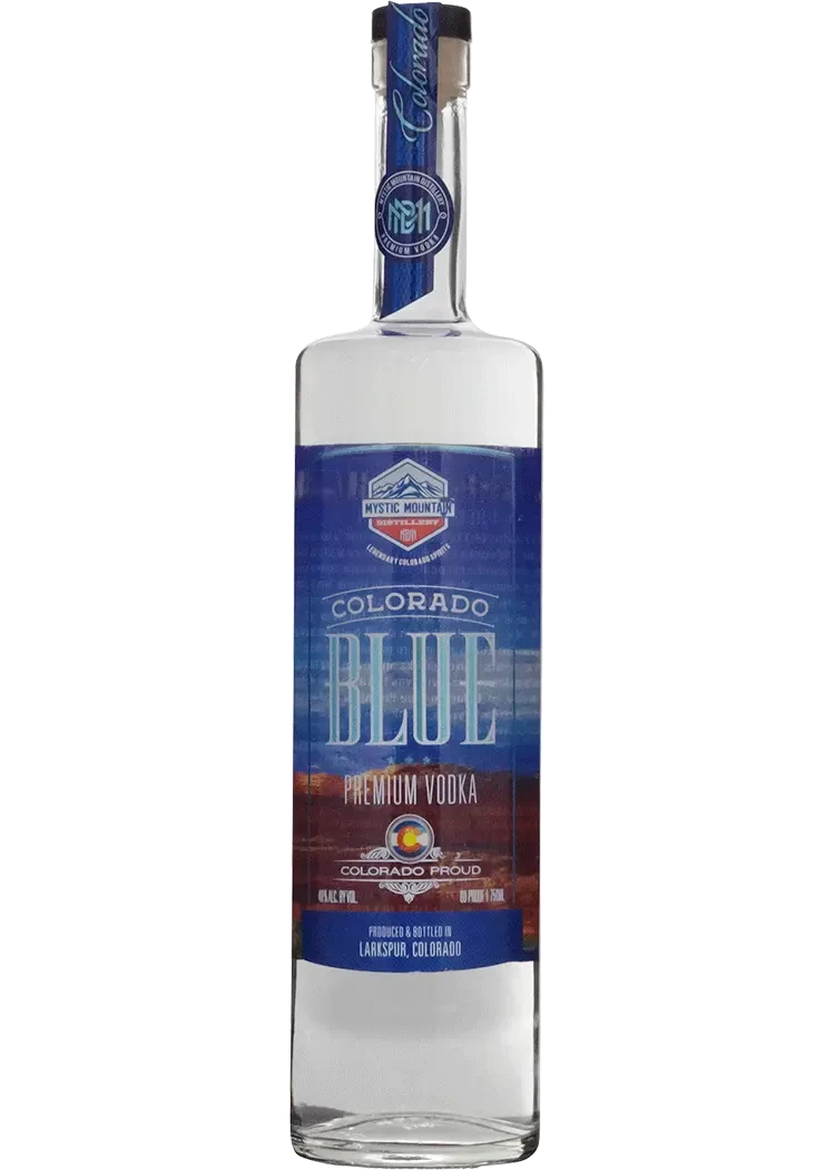 Mystic Mountain Colorado Blue Vodka
