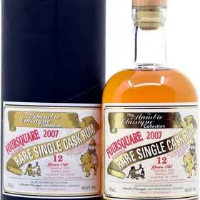 Foursquare 12 Jahre 2007/2019 Refill Scotch Single Cask #19098 Alambic Classique 46,6% vol.