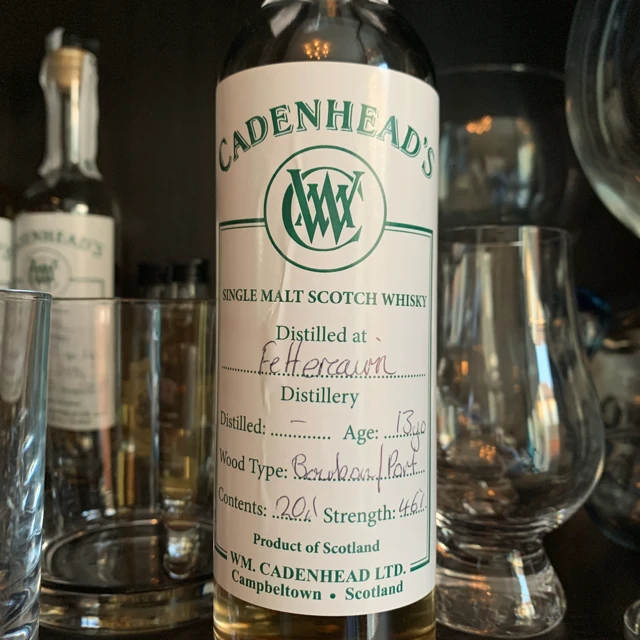 Cadenhead's 13 year Fettercairn