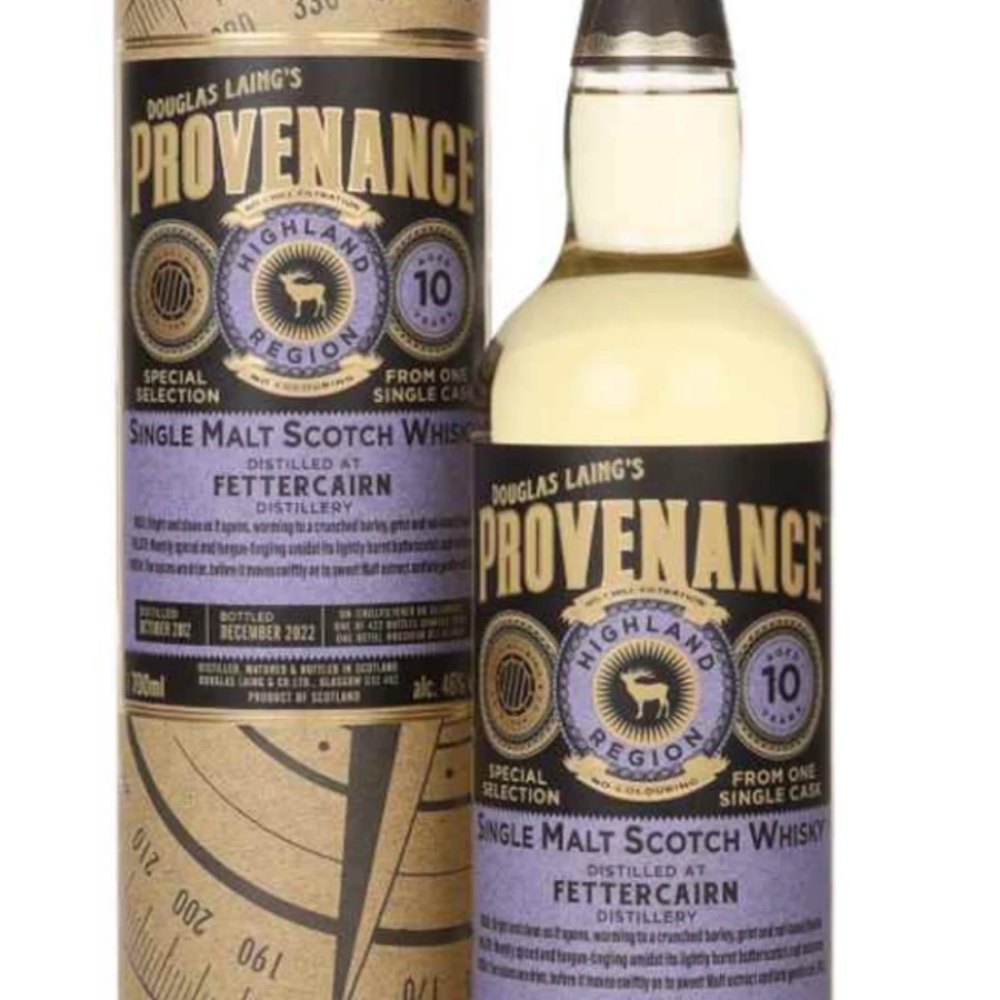 Fettercairn 10 Year Old 2012 (cask 16916) Provenance (Douglas Laing) Scotch Whisky