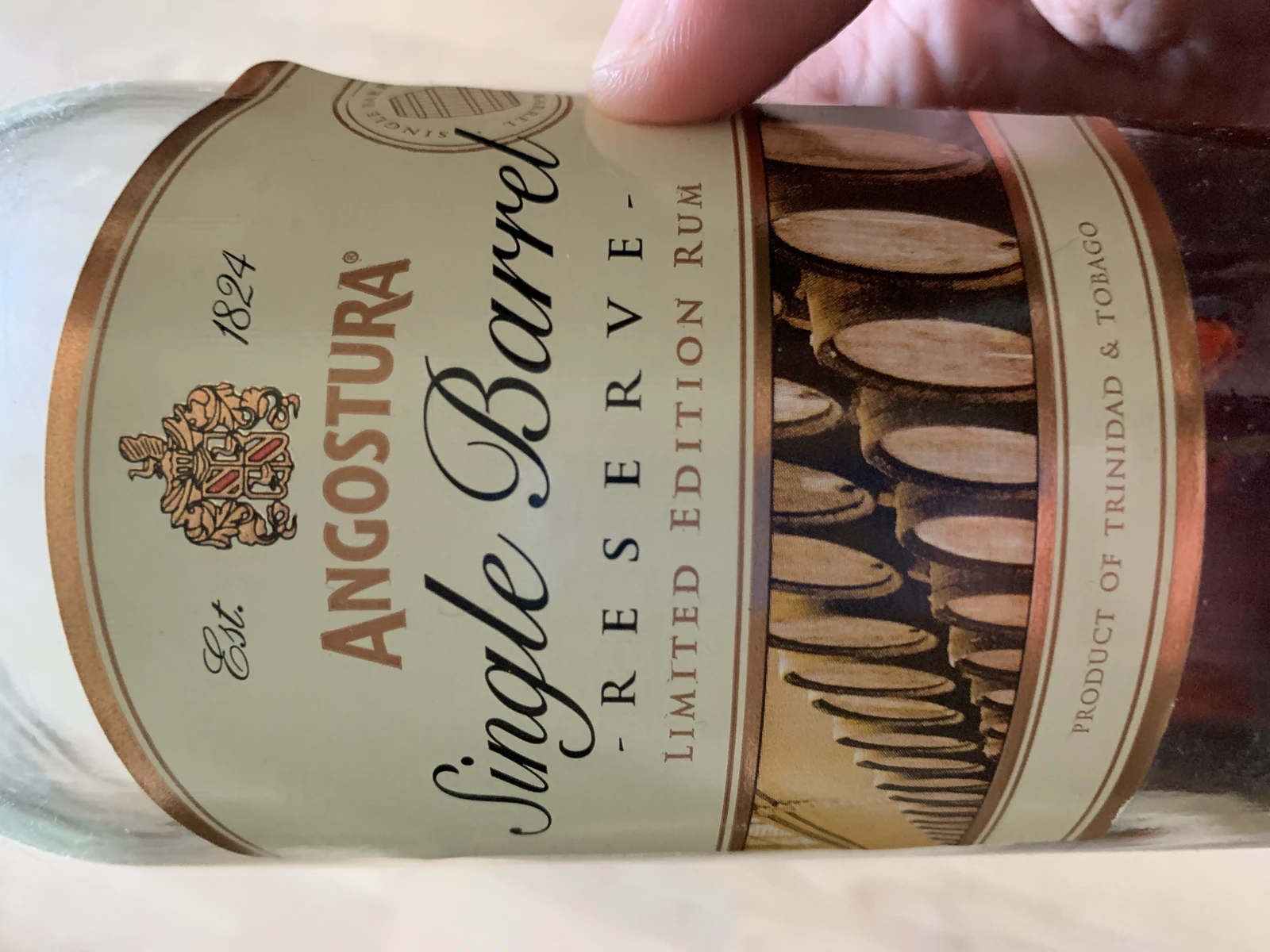 Angostura Single Barrel Reserve Rum