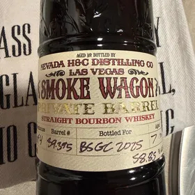 Smoke Wagon Private Barrel - Bourbon Society of Greater Cincinnati