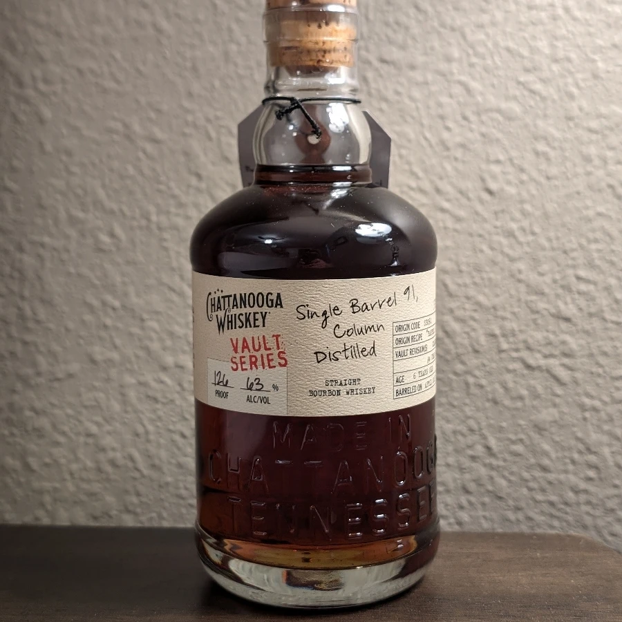 Chattanooga Whiskey Vault Series: Single Barrel 91, Column Distilled