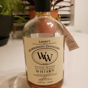 Lawry's Workshop Distillery Manuka Smoked NZ Single Malt Whisky