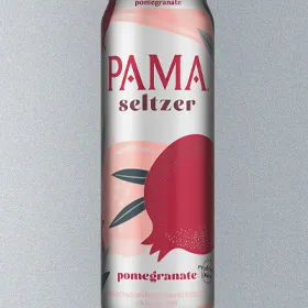 PAMA Seltzer Pomegranate