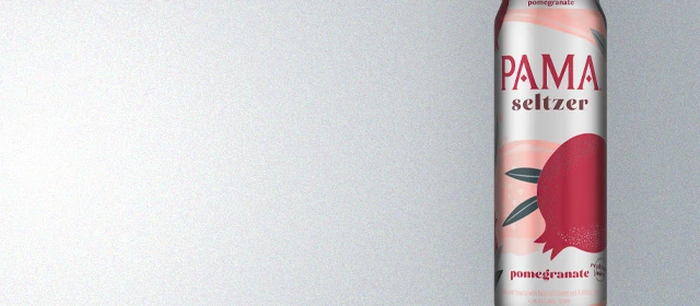 PAMA Seltzer Pomegranate